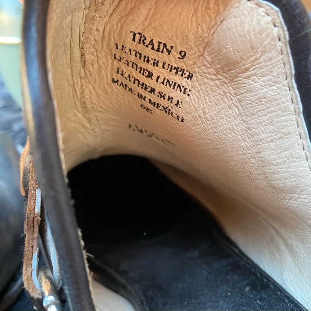 SOLD FreeBird by Steven Train Leather Mule Heel Bootie - Picture 12 of 12